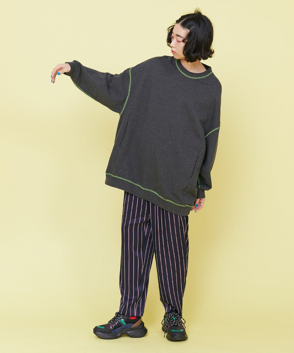 FRAPBOIS リラスト パンツ ネイビー