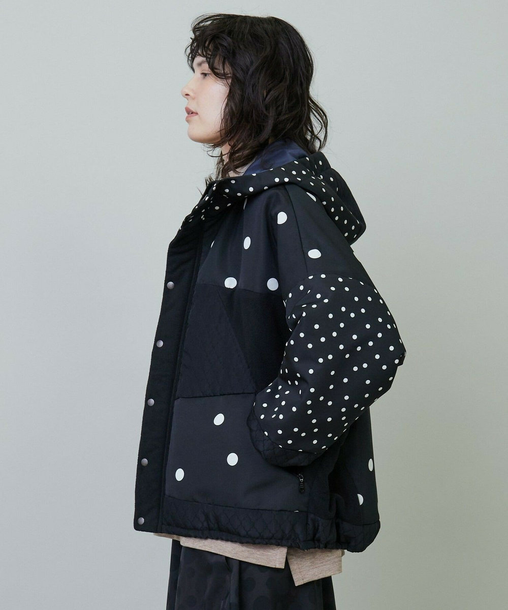 FRAPBOIS マッチコート ブルゾンコート ブラック