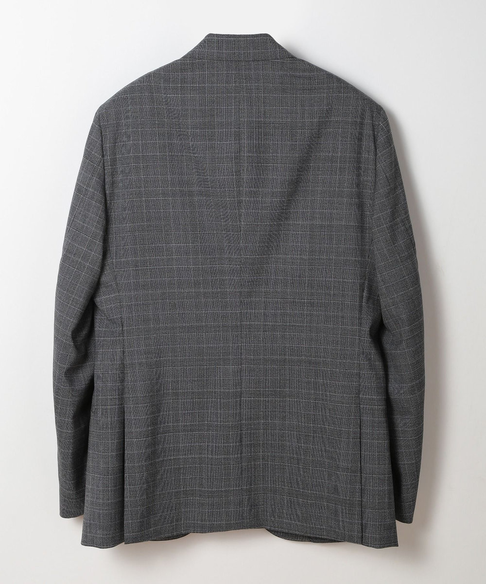 MEN'S BIGI ウールメランジグレンチェックスーツ＜セットアップ＞ グレー