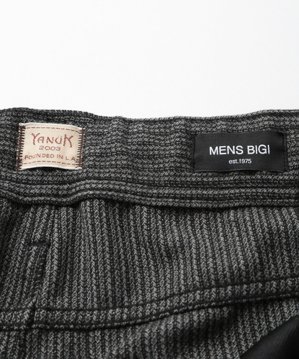 MEN'S BIGI 【YANUK/ヤヌーク 別注】 Winter Resort Jeans チャコールグレー