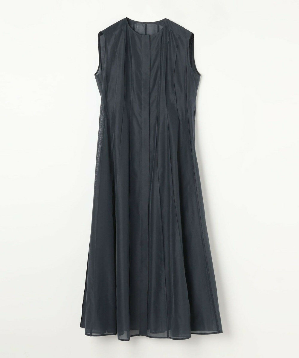 L'EQUIPE COUTURIER C/SEオーガンジーワンピース ネイビー
