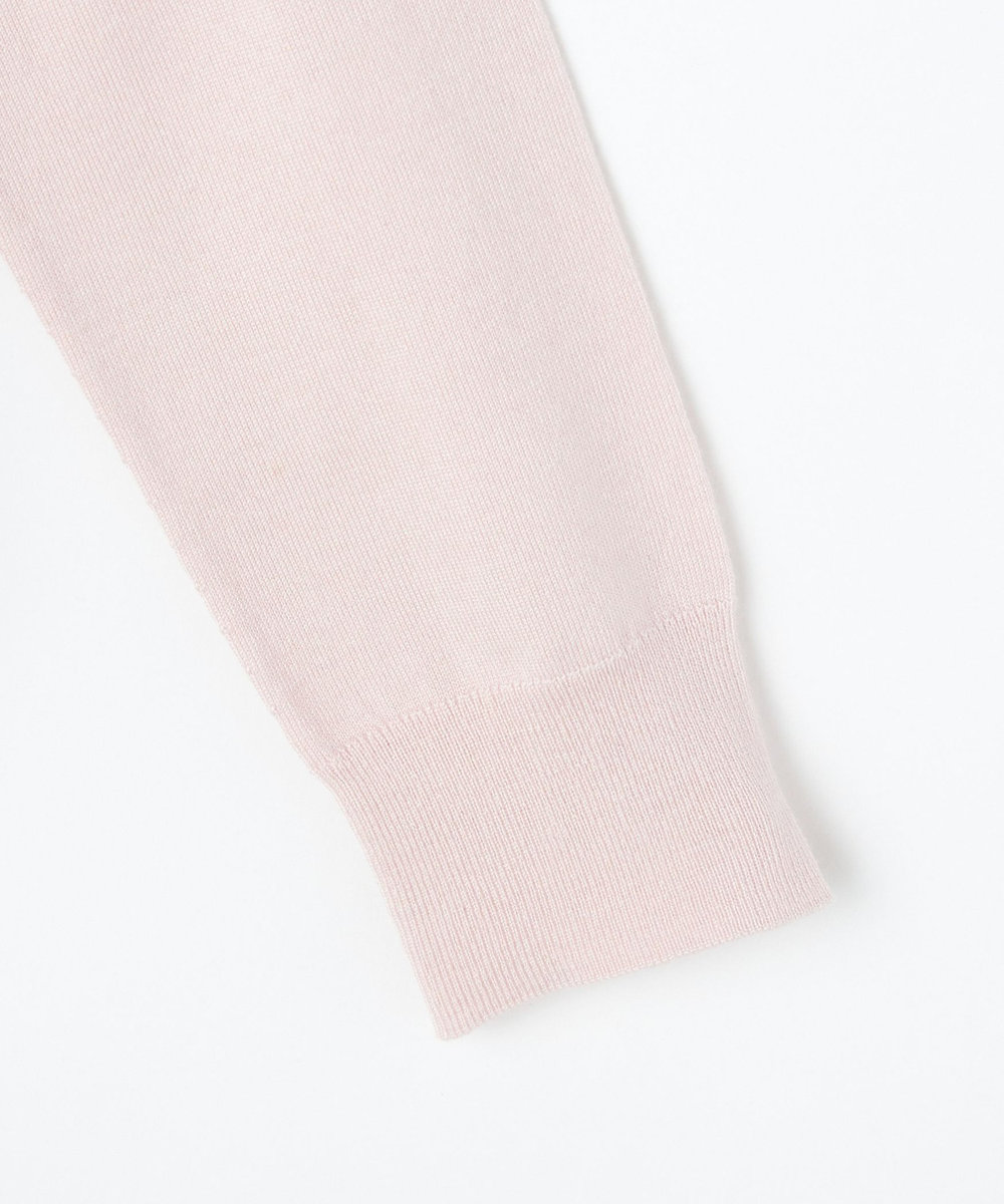 L'EQUIPE COUTURIER カシミヤシルクHGニットハイネックプルオーバー ピンク