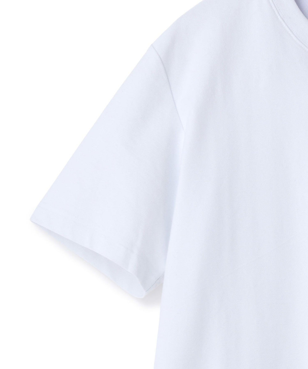 MEN'S BIGI Begin6月号掲載【COVEROSS W/カバロスダブル】別注 リカバリー半袖Tシャツ＜接触冷感/UVカット/遮熱/抗酸化作用＞ ホワイト