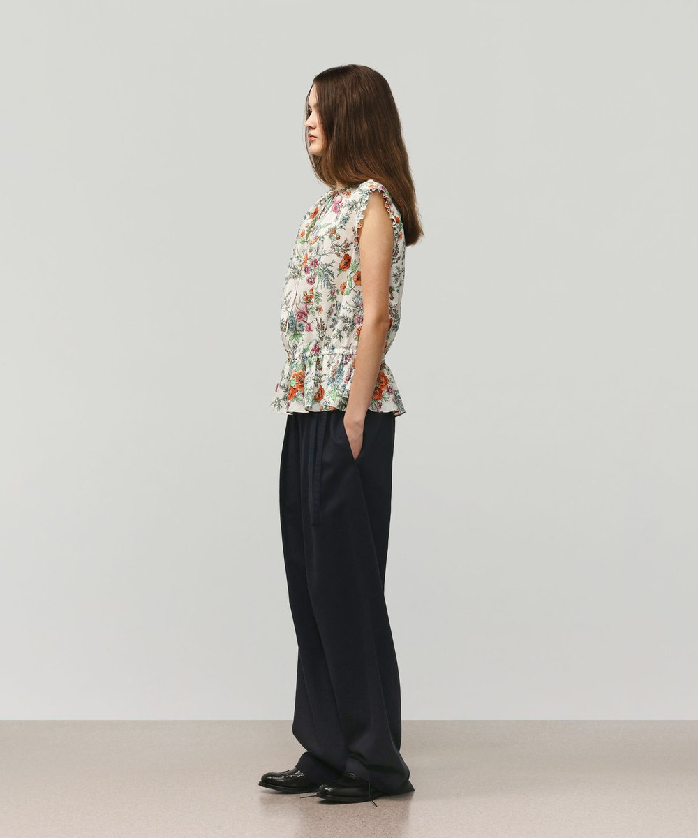 DÉPAREILLÉ VISCORSE LINEN PANTS / ヴィスコースリネンパンツ ネイビー