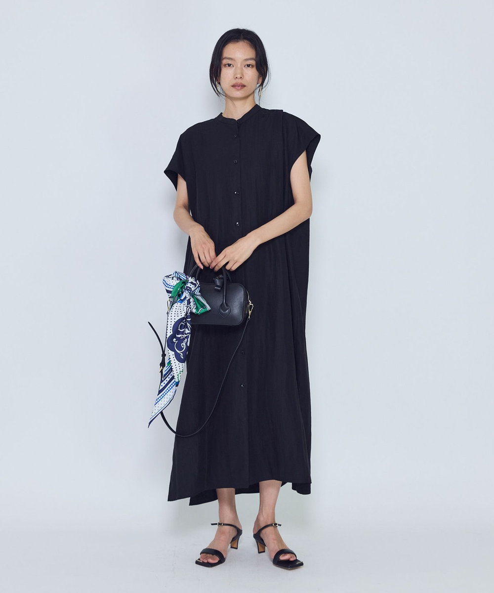 1er Arrondissement ＜manipuri (マニプリ)＞別注ダイヤ型スカーフ ネイビー