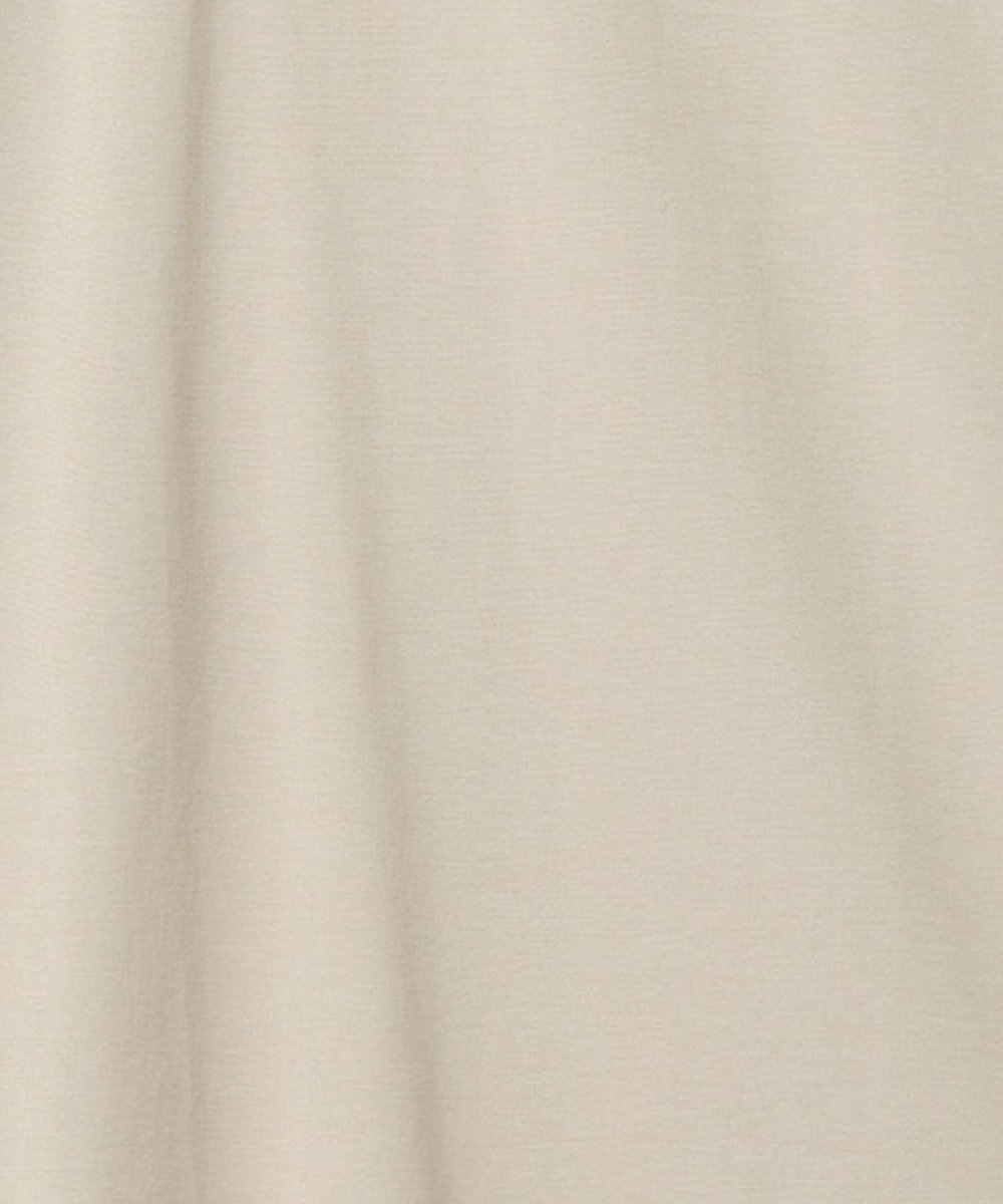 MEN'S BIGI 【ACTIVE TAILOR/アクティブテイラー】シルケットスムースVネックTシャツ＜接触冷感 / UVカット＞ ベージュ