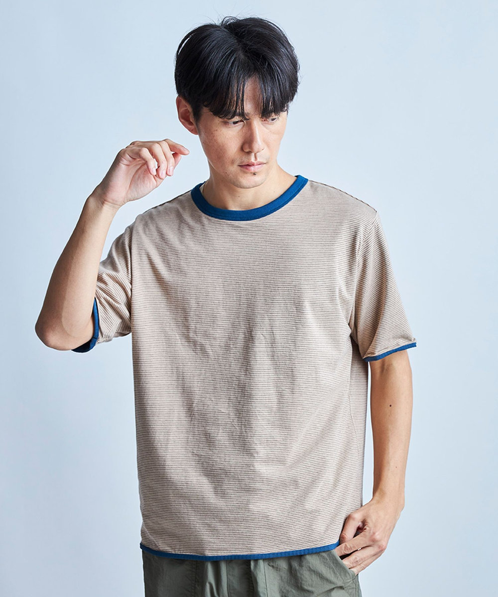 UNION STATION リバーシブルTシャツ ブルー