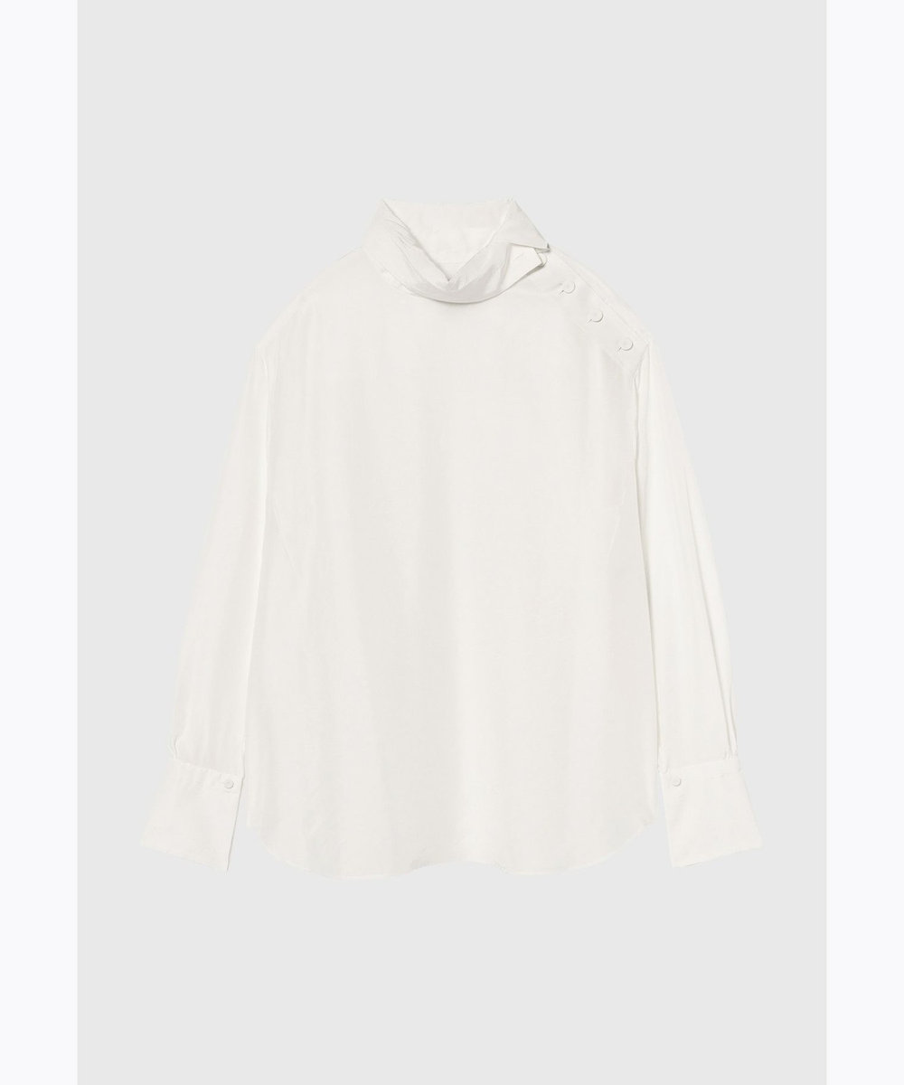 DÉPAREILLÉ SILK CUPRA WASHER BLOUSE / シルクキュプラワッシャーブラウス アイボリー
