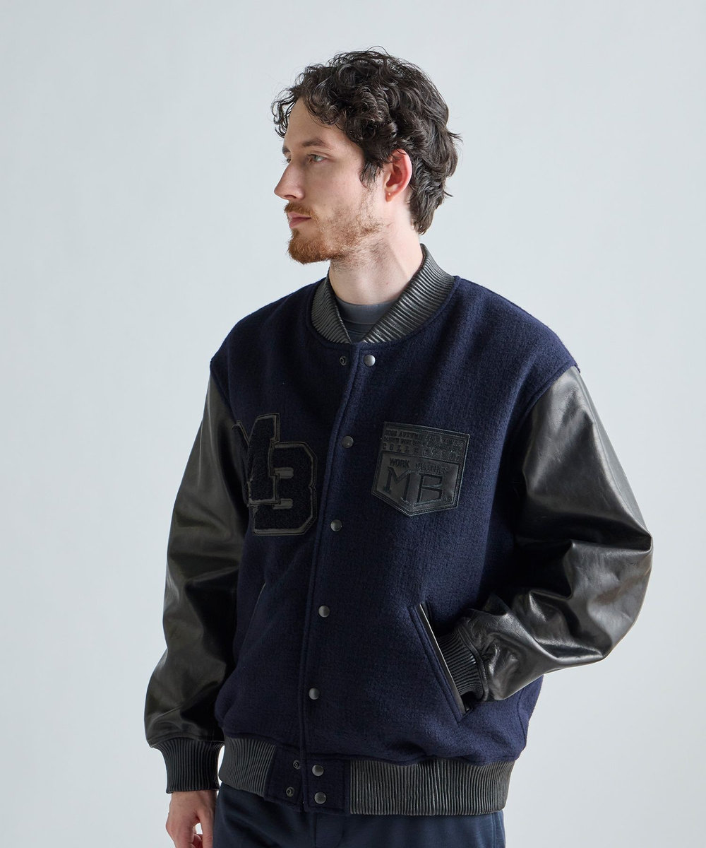 MEN'S BIGI 50th ANNIVERSARY MODEL STADIUM JUMPER ネイビー
