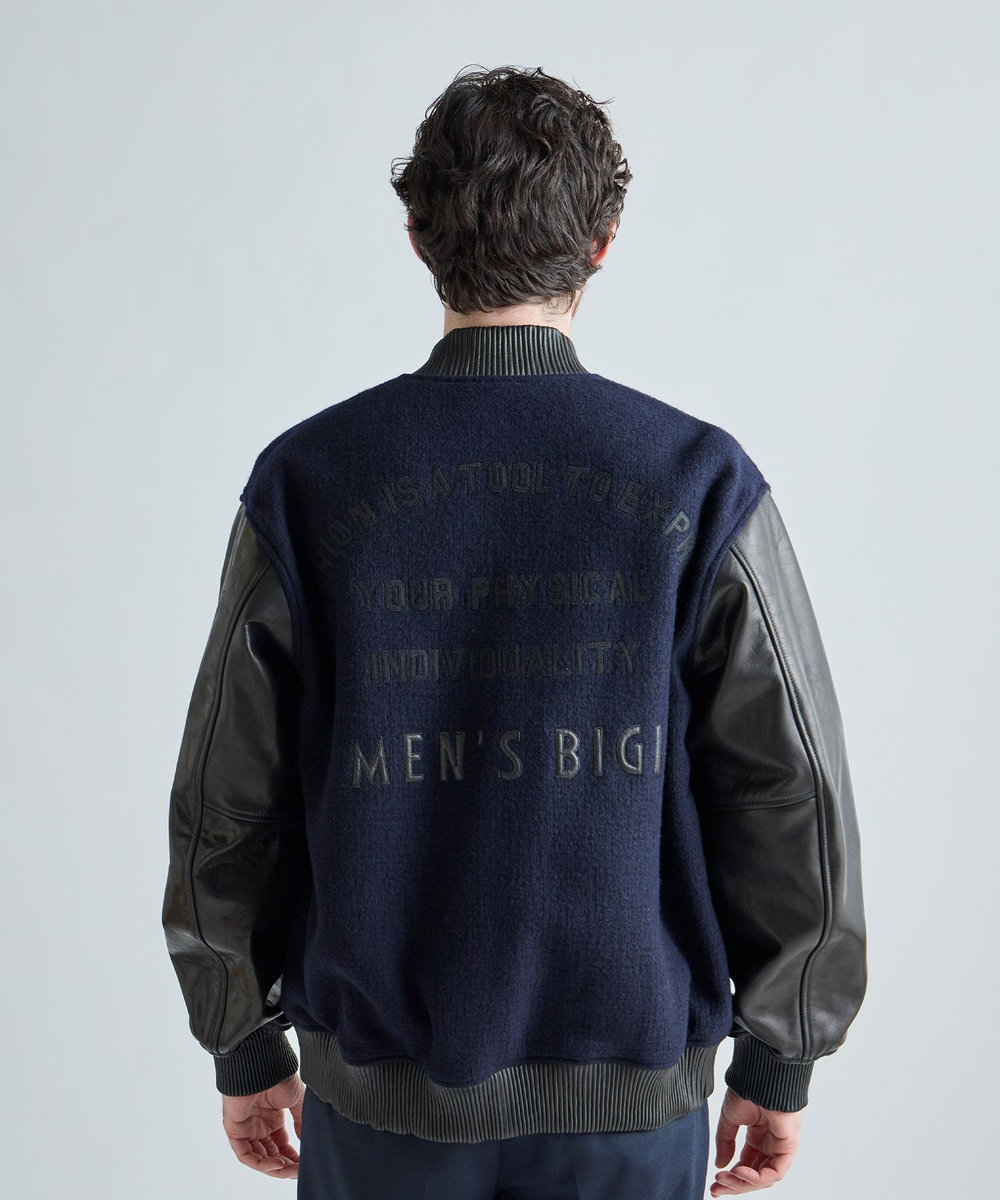 MEN'S BIGI 50th ANNIVERSARY MODEL STADIUM JUMPER ネイビー