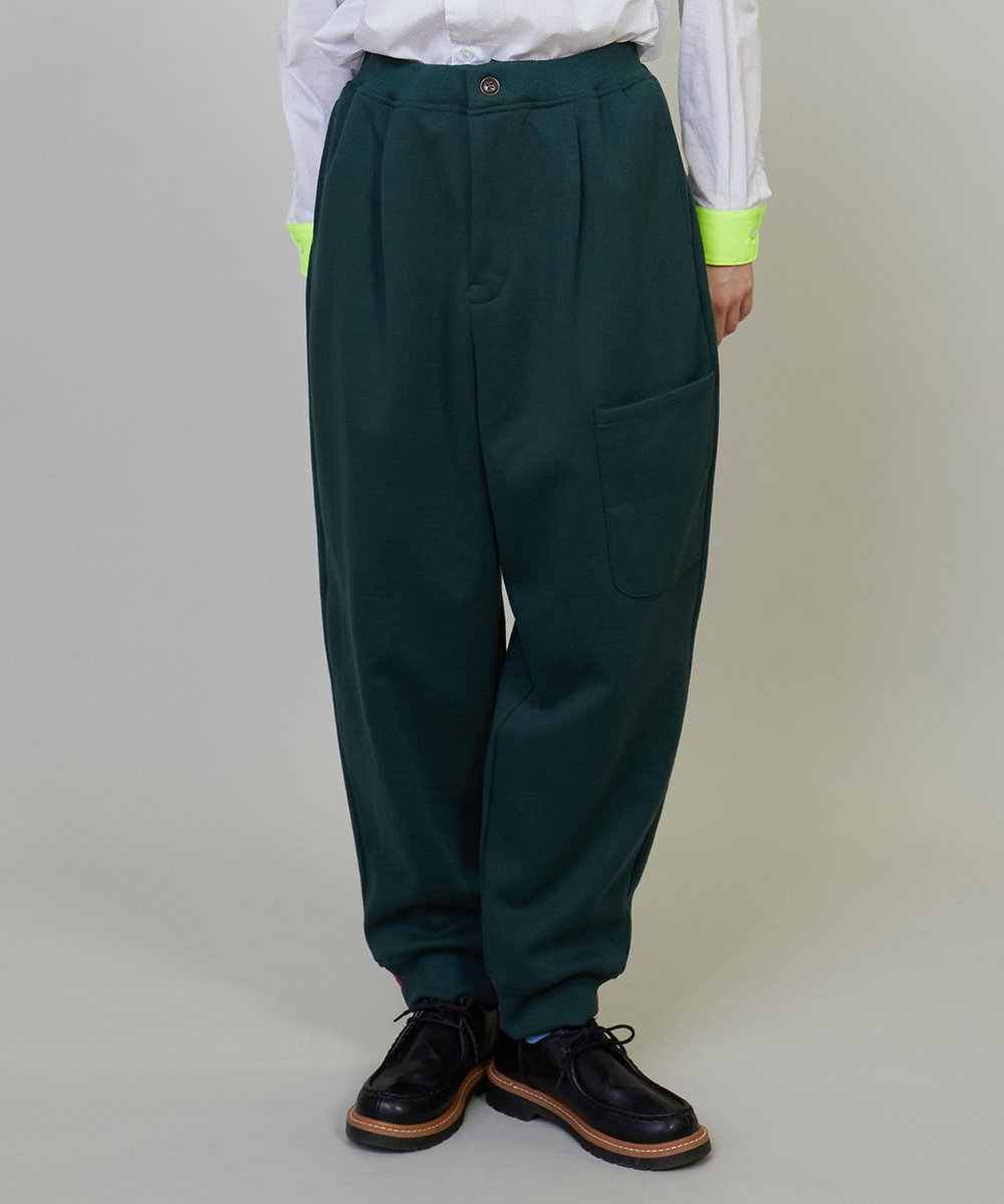 FRAPBOIS スウェットセット パンツ グリーン