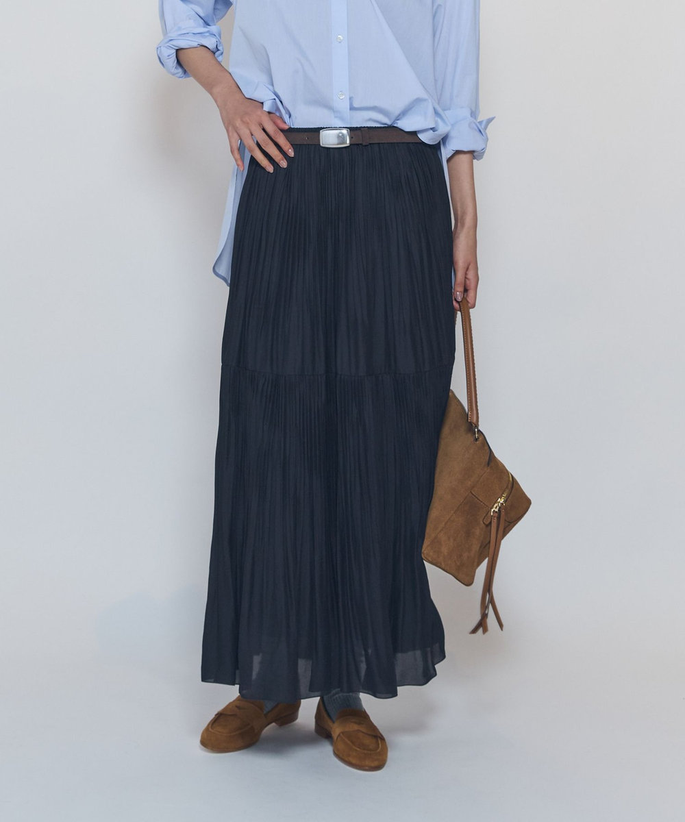 1er Arrondissement ティアードスカート ブラック