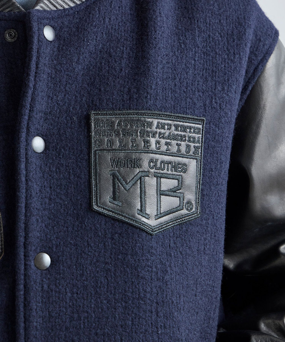 MEN'S BIGI 50th ANNIVERSARY MODEL STADIUM JUMPER ネイビー
