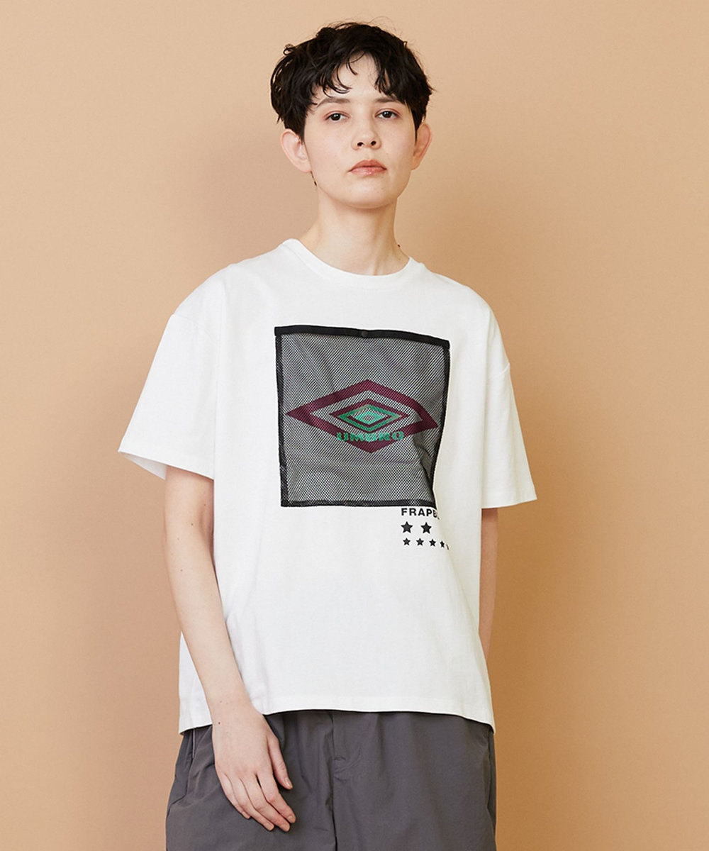 FRAPBOIS UMBRO TEE-SHIRT ホワイト