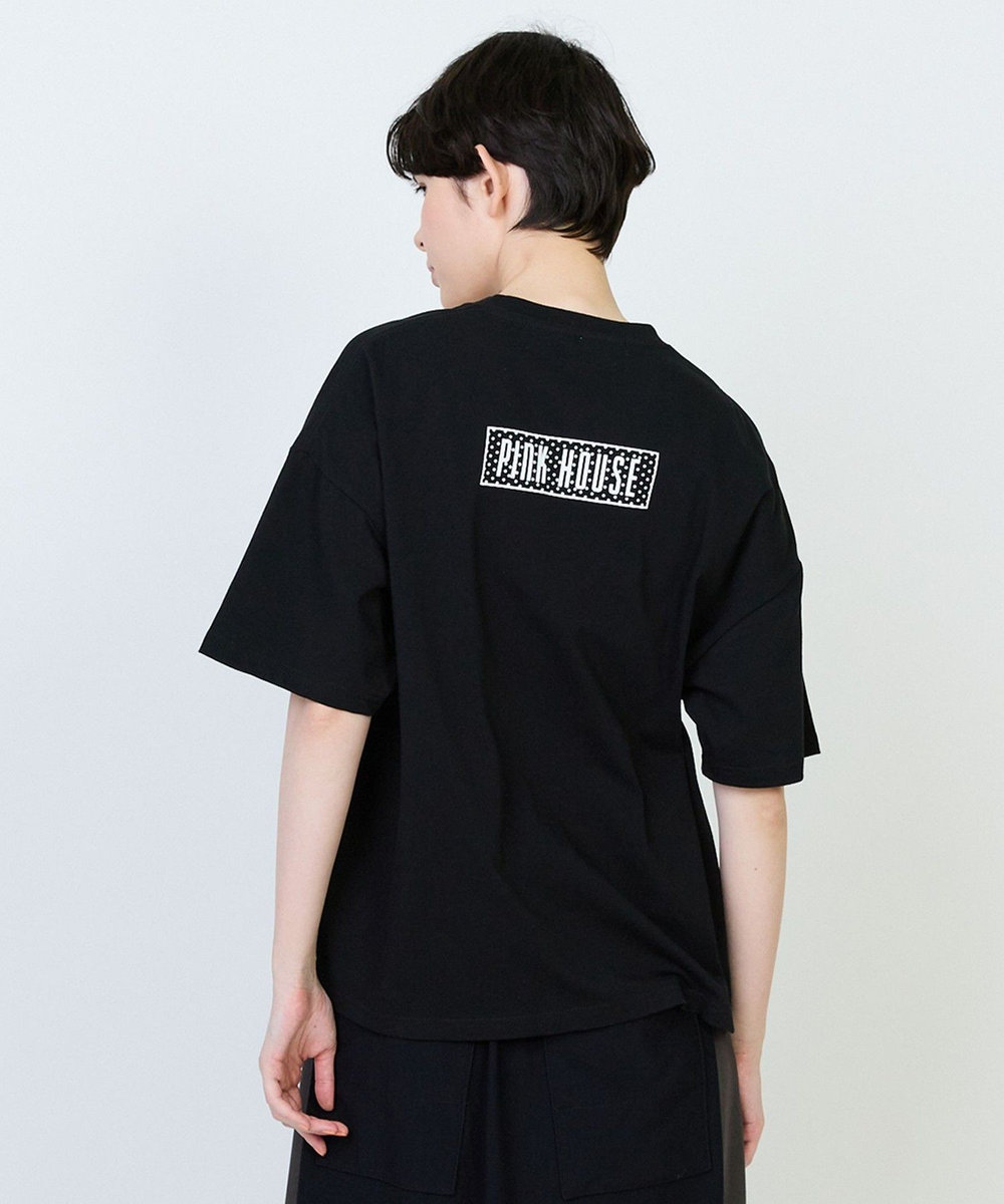 FRAPBOIS プリントTシャツ ブラック