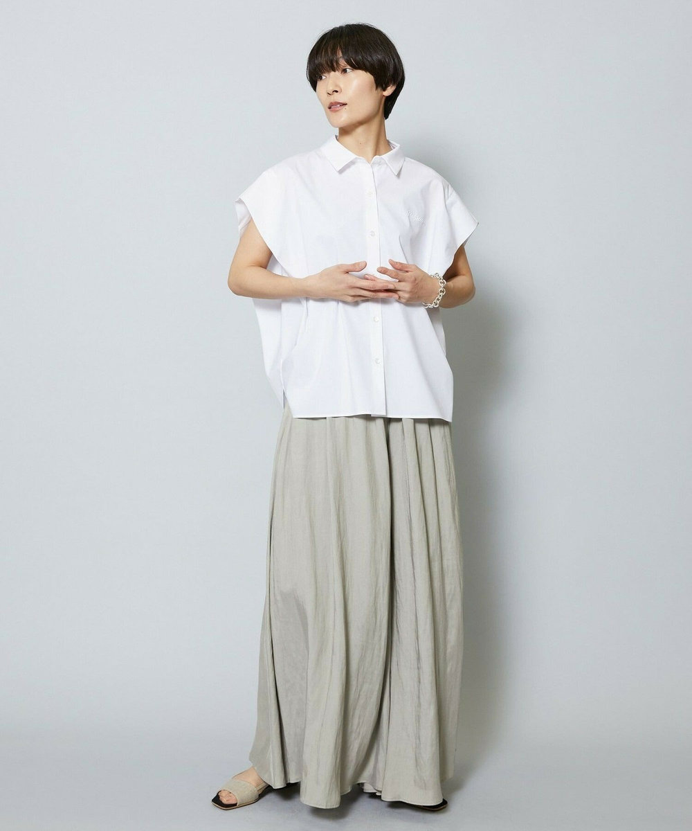 MOGA SHOGO SEKINE×MOGA コラボ 刺繍シャツ ホワイト