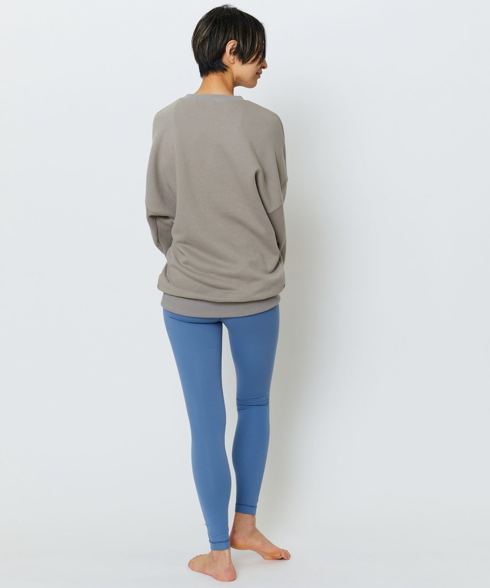Julier 【定番】YOGA FIT裏起毛レギンス ブルー