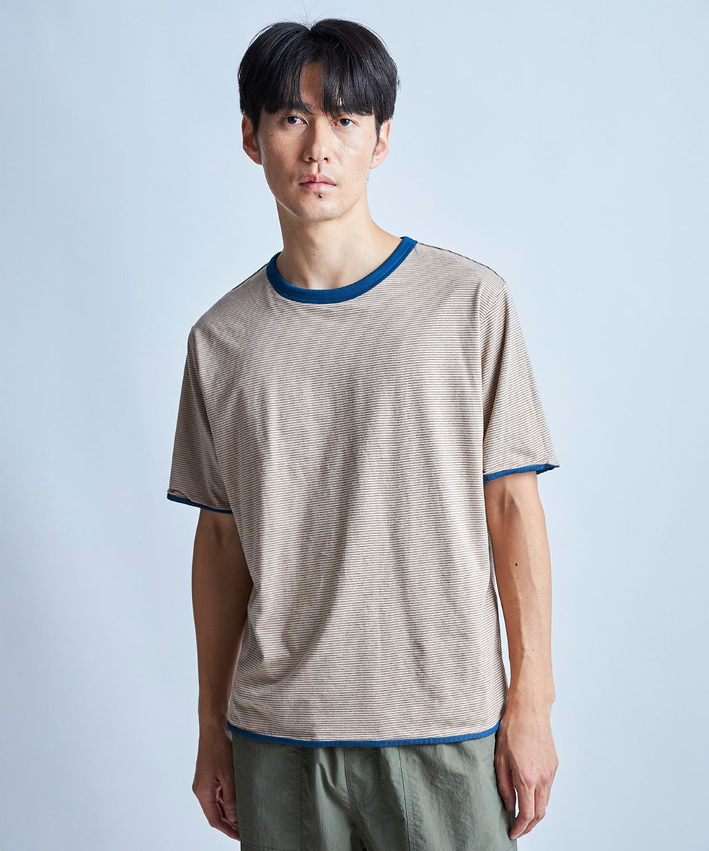 UNION STATION リバーシブルTシャツ ブルー
