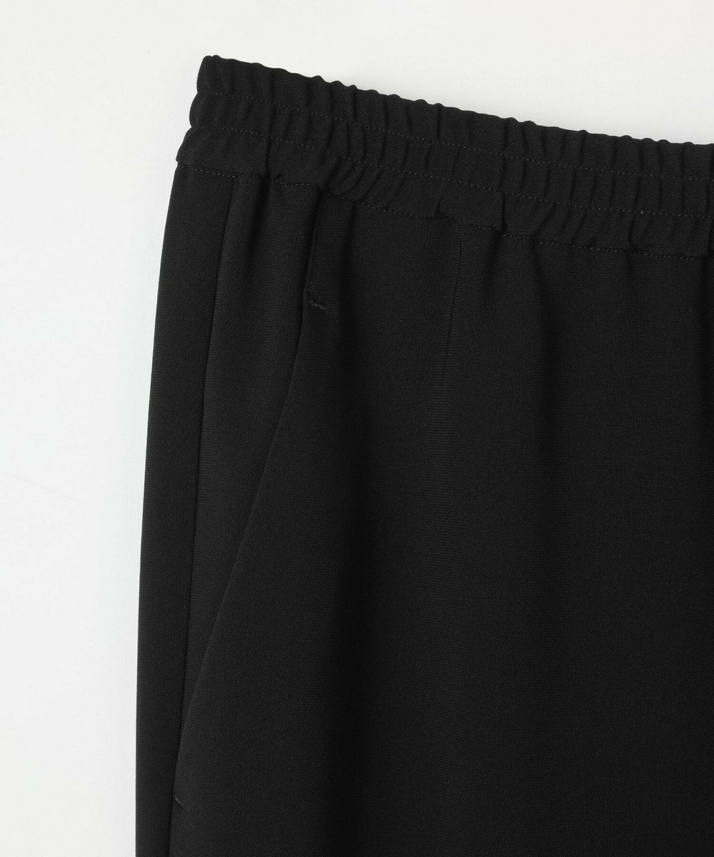 L'EQUIPE Lサイズ（大きいサイズ） 【大きいサイズ】ダブルクロスライトテーパードパンツ ブラック