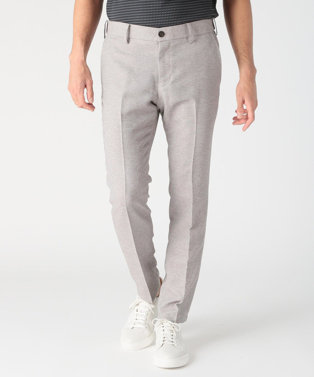 MEN'S BIGI 【ACTIVE TAILOR/アクティブテイラー】カラミメッシュストレッチパンツ ベージュ