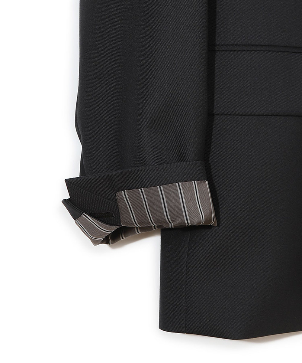 MEN'S BIGI 【50th Anniv . 菊池武夫】TECHWOOL TWILL TAILORED JACKET ブラック