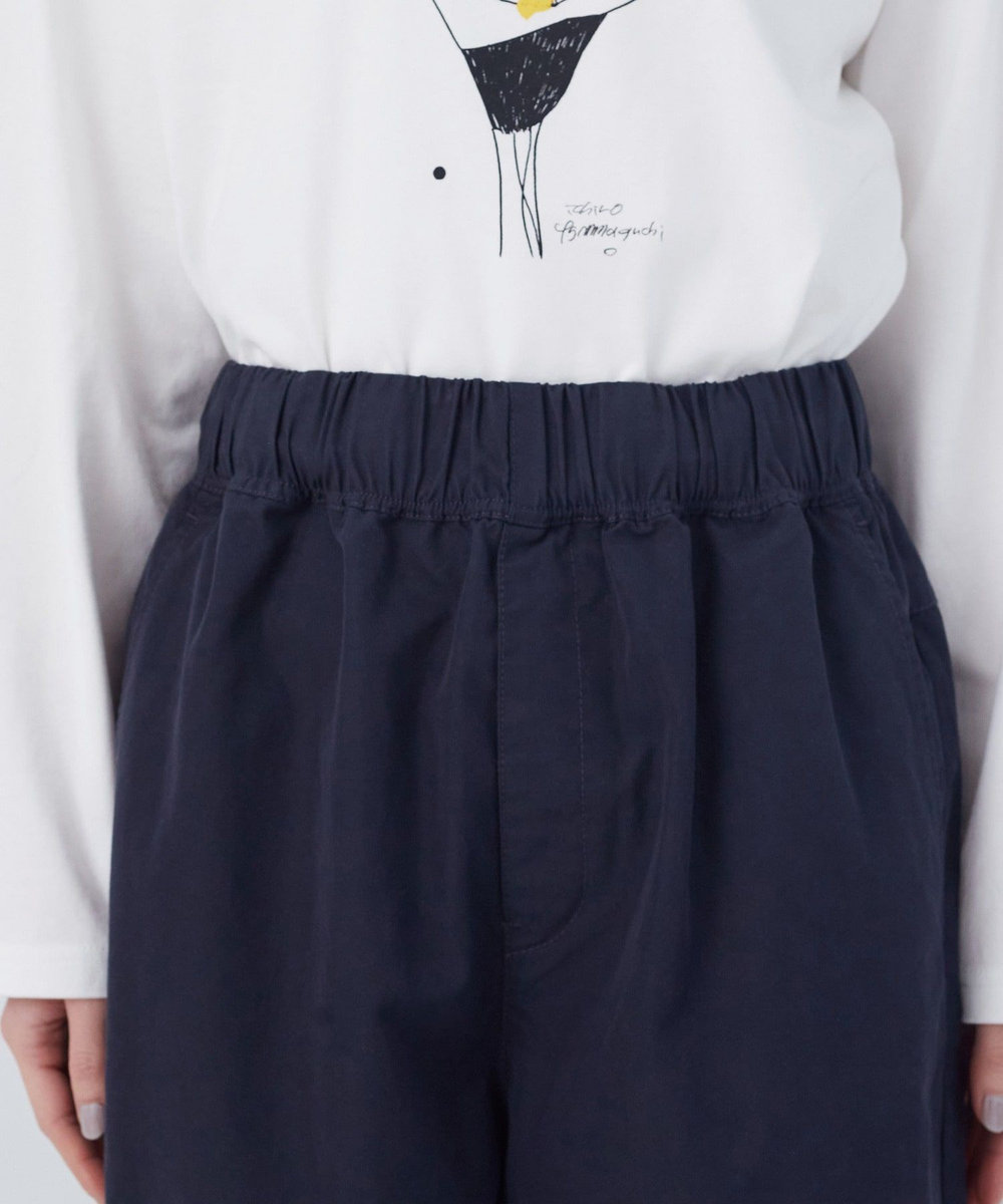 congés payés ADIEU TRISTESSE 【FAVE】ストレートパンツ ネイビー