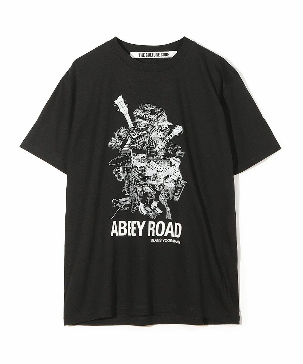 MEN'S BIGI 【THE CULTURE CODE x Klaus Voormann x MEN'S BIGI 】 別注プリントTシャツ＜Abbey Road＞ ブラック