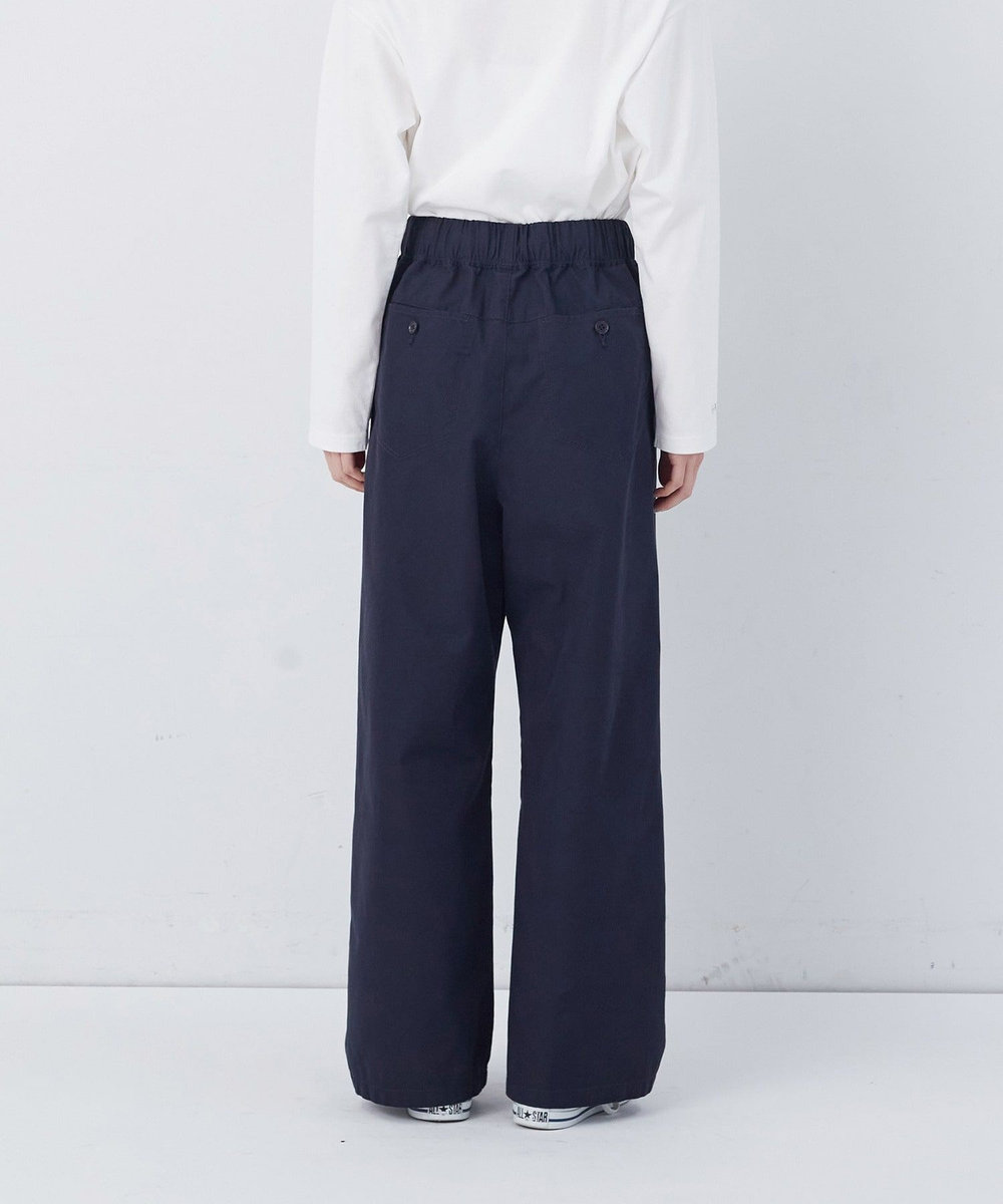 congés payés ADIEU TRISTESSE 【FAVE】ストレートパンツ ネイビー