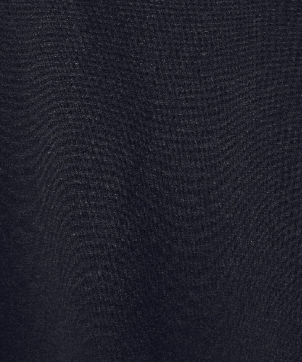 MEN'S BIGI 【ACTIVE TAILOR/アクティブテイラー】シルケットスムースVネックTシャツ＜接触冷感 / UVカット＞ ネイビー