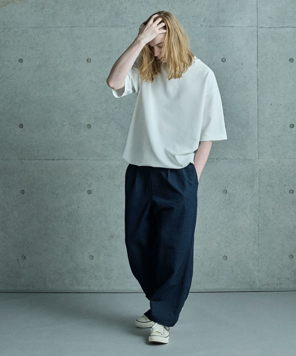 MEN'S BIGI スピンドルイージーパンツ ブルー