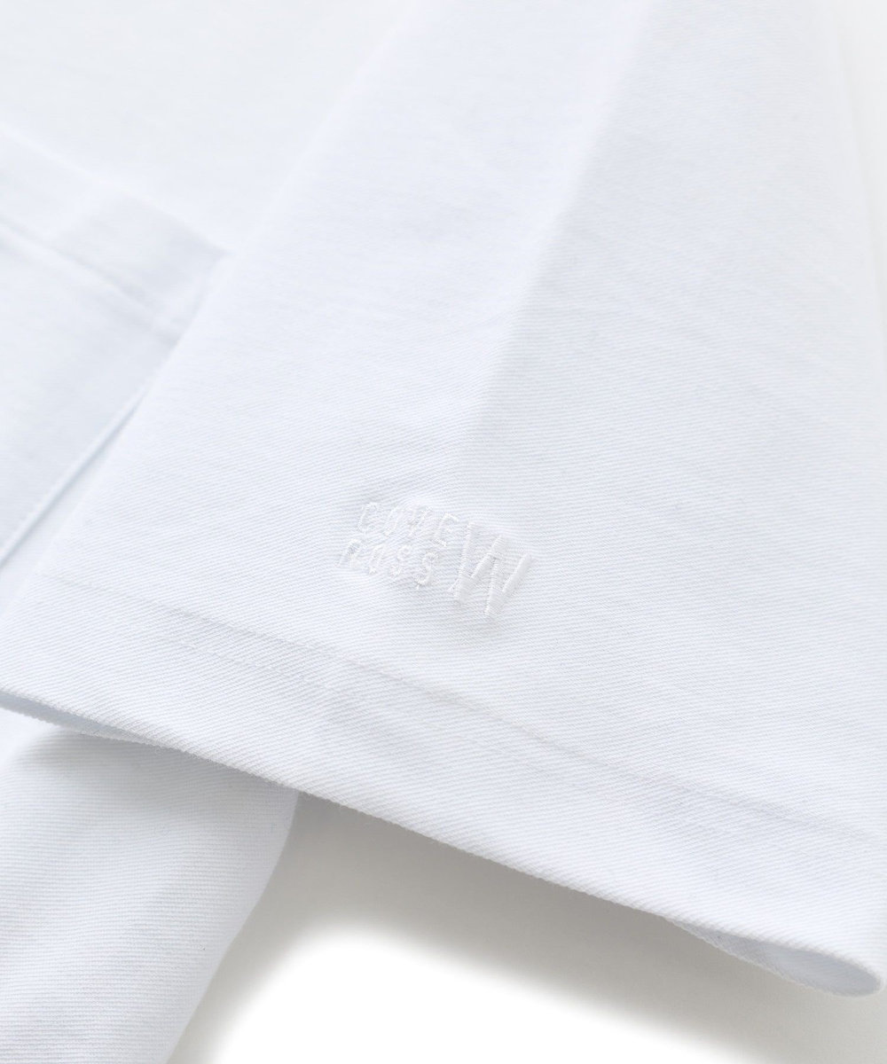 MEN'S BIGI Begin6月号掲載【COVEROSS W/カバロスダブル】別注 リカバリー半袖Tシャツ＜接触冷感/UVカット/遮熱/抗酸化作用＞ ホワイト
