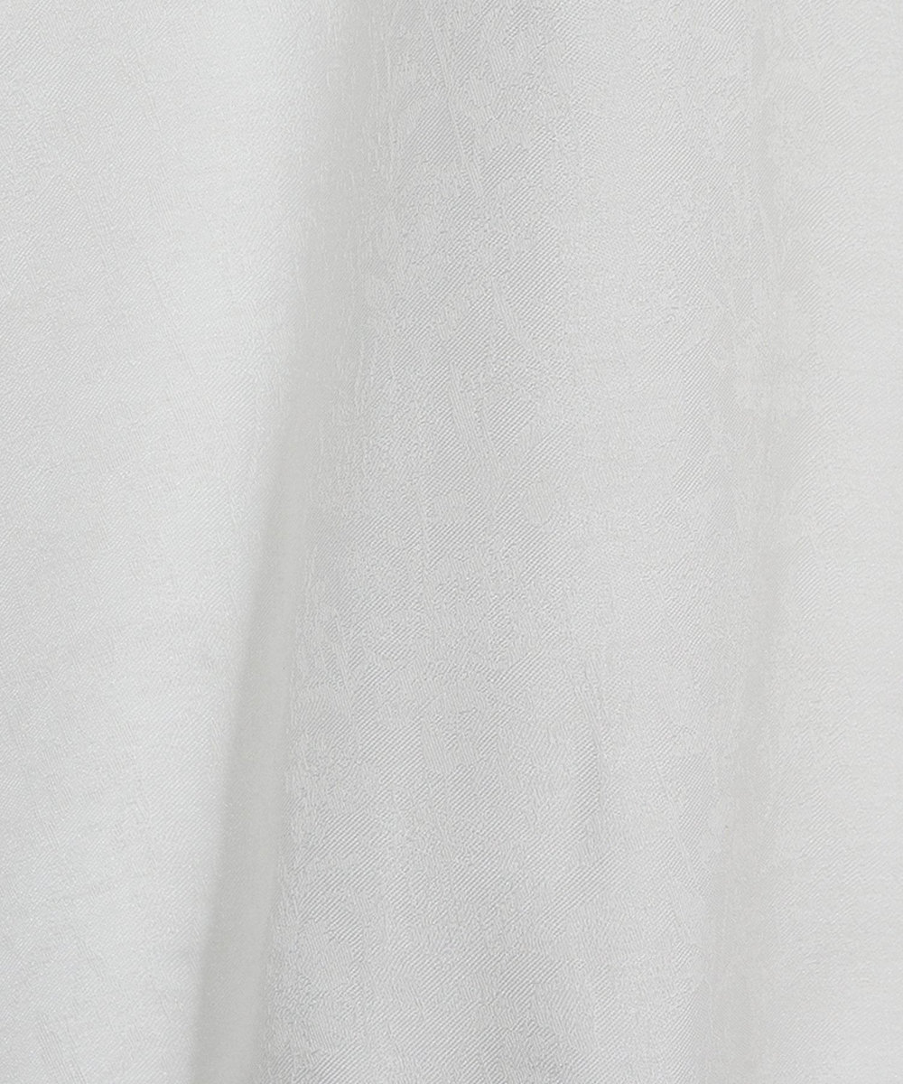 MEN'S BIGI 【LIBERTY/リバティー】フラワージャガードハーフスリーブシャツ ホワイト