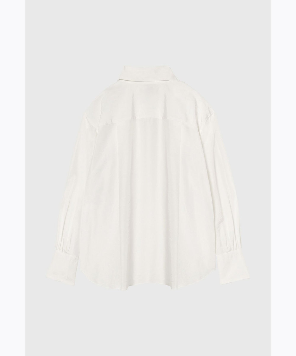 DÉPAREILLÉ SILK CUPRA WASHER BLOUSE / シルクキュプラワッシャーブラウス アイボリー
