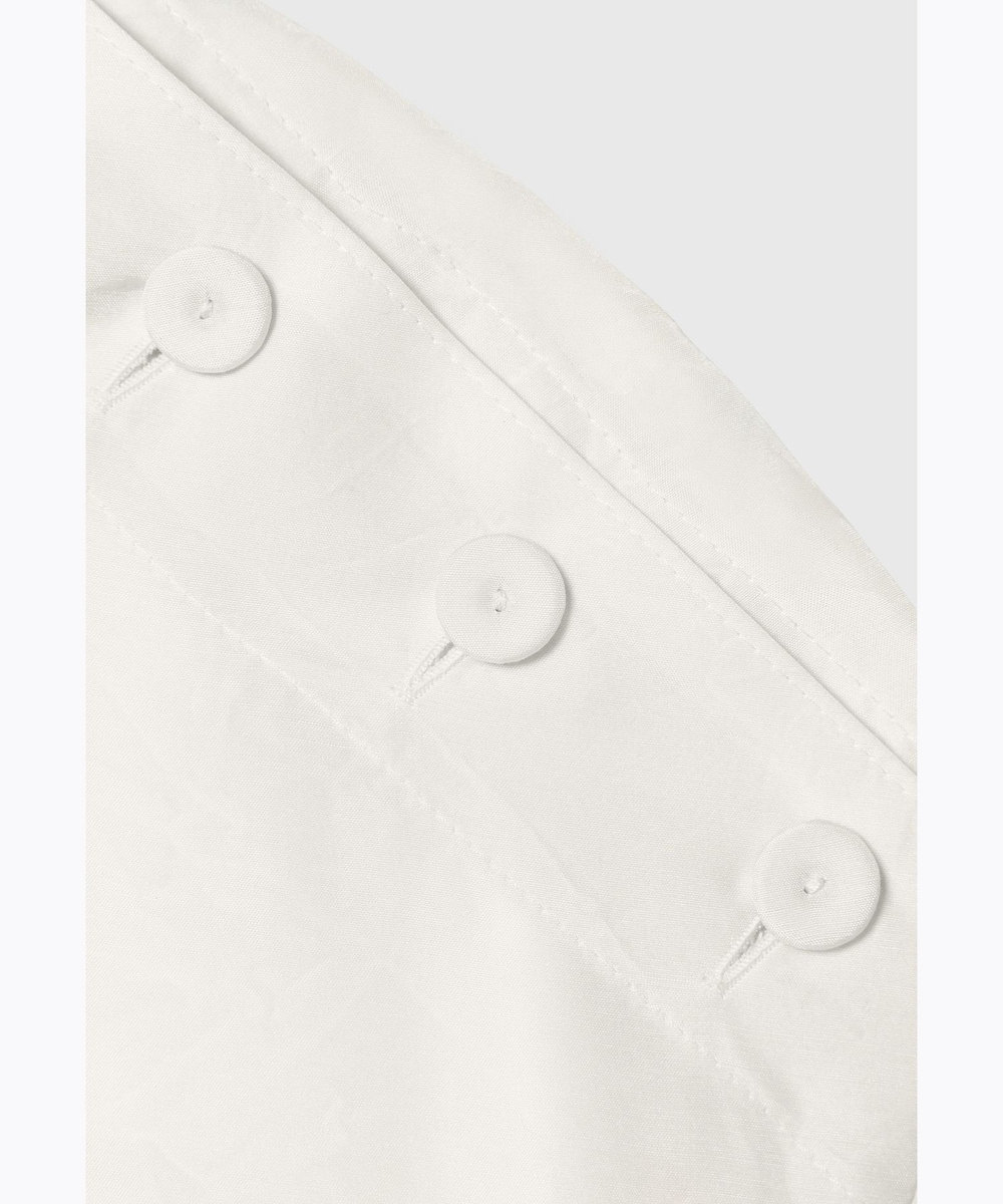 DÉPAREILLÉ SILK CUPRA WASHER BLOUSE / シルクキュプラワッシャーブラウス アイボリー