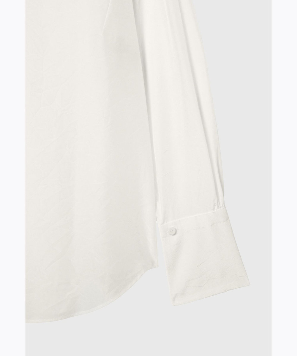 DÉPAREILLÉ SILK CUPRA WASHER BLOUSE / シルクキュプラワッシャーブラウス アイボリー