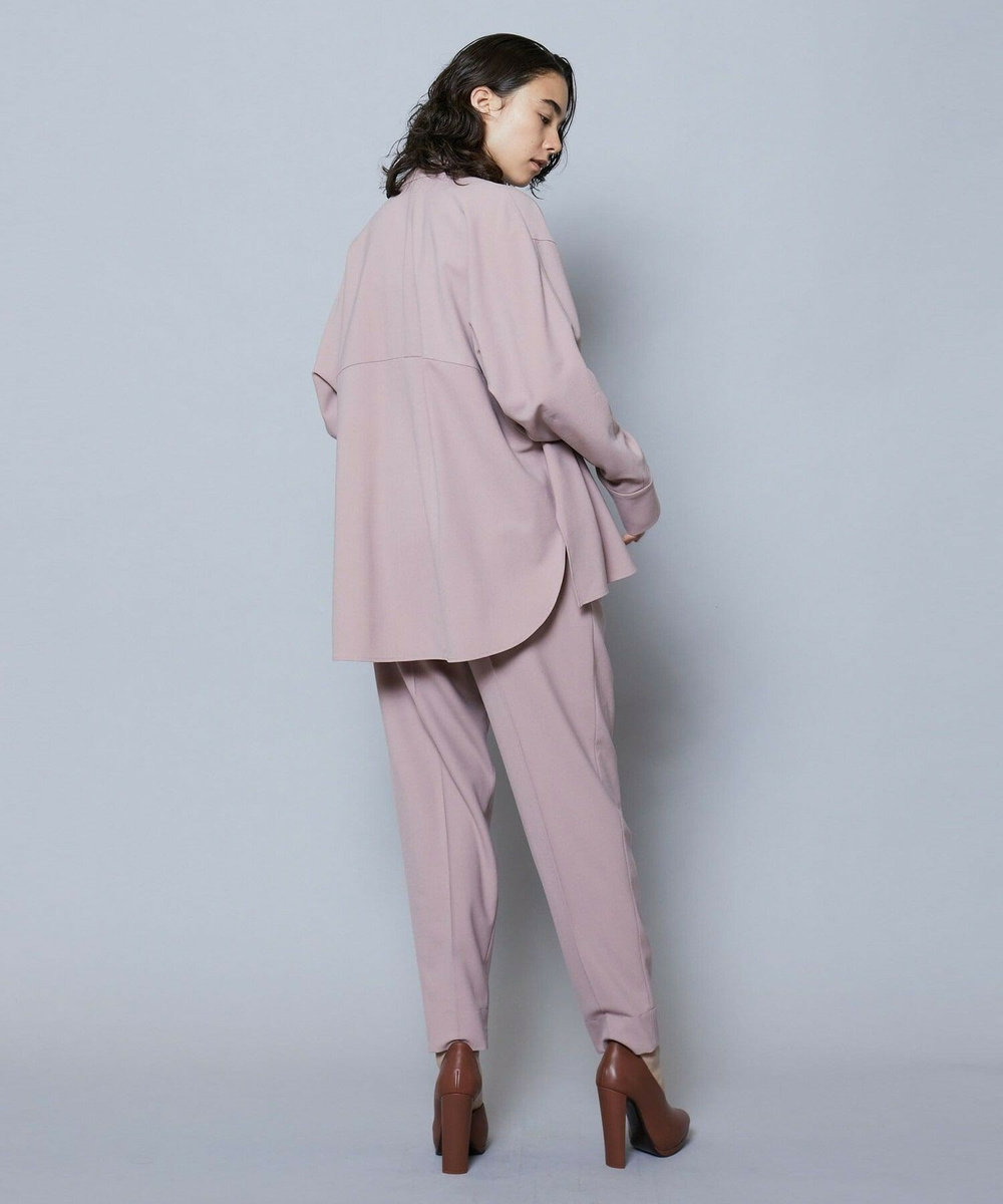 MOGA 2WAYサイロスパンオーバーブラウス［セットアップ可能］ ピンク