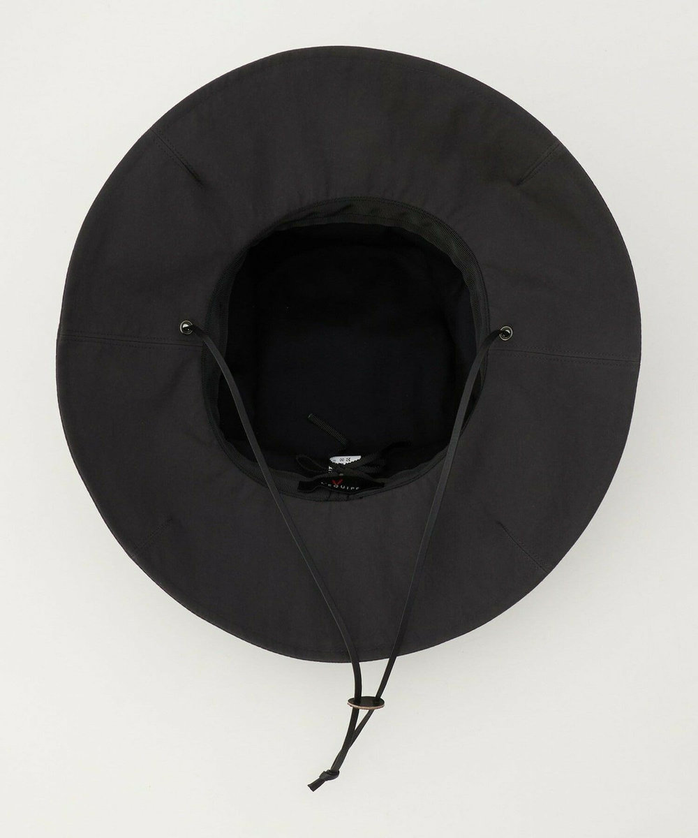 L'EQUIPE ツバ付きハット チャコールグレー