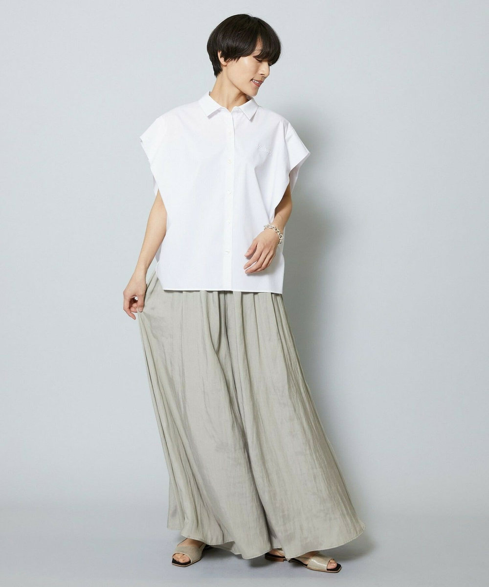 MOGA SHOGO SEKINE×MOGA コラボ 刺繍シャツ ホワイト
