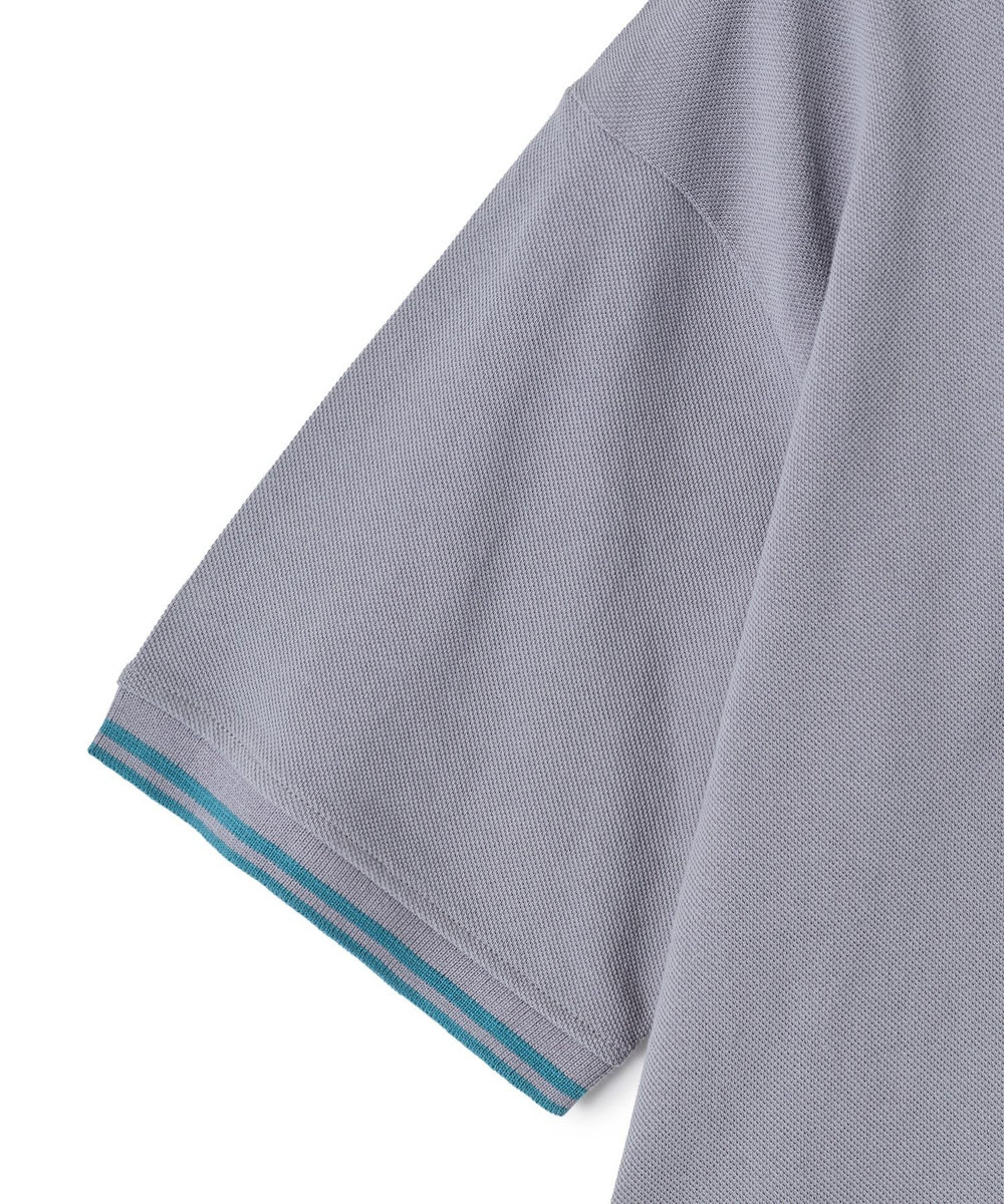 UNION STATION 【BEVERLY HILLS POLO CLUB】別注 コットンロゴ刺繍T サックスブルー