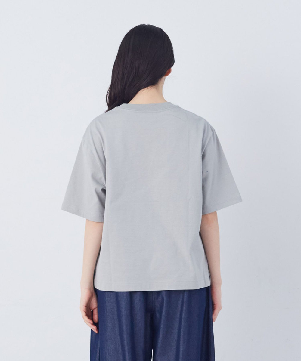 congés payés ADIEU TRISTESSE ドロップショルダーベーシックＴシャツ グリーン系その他