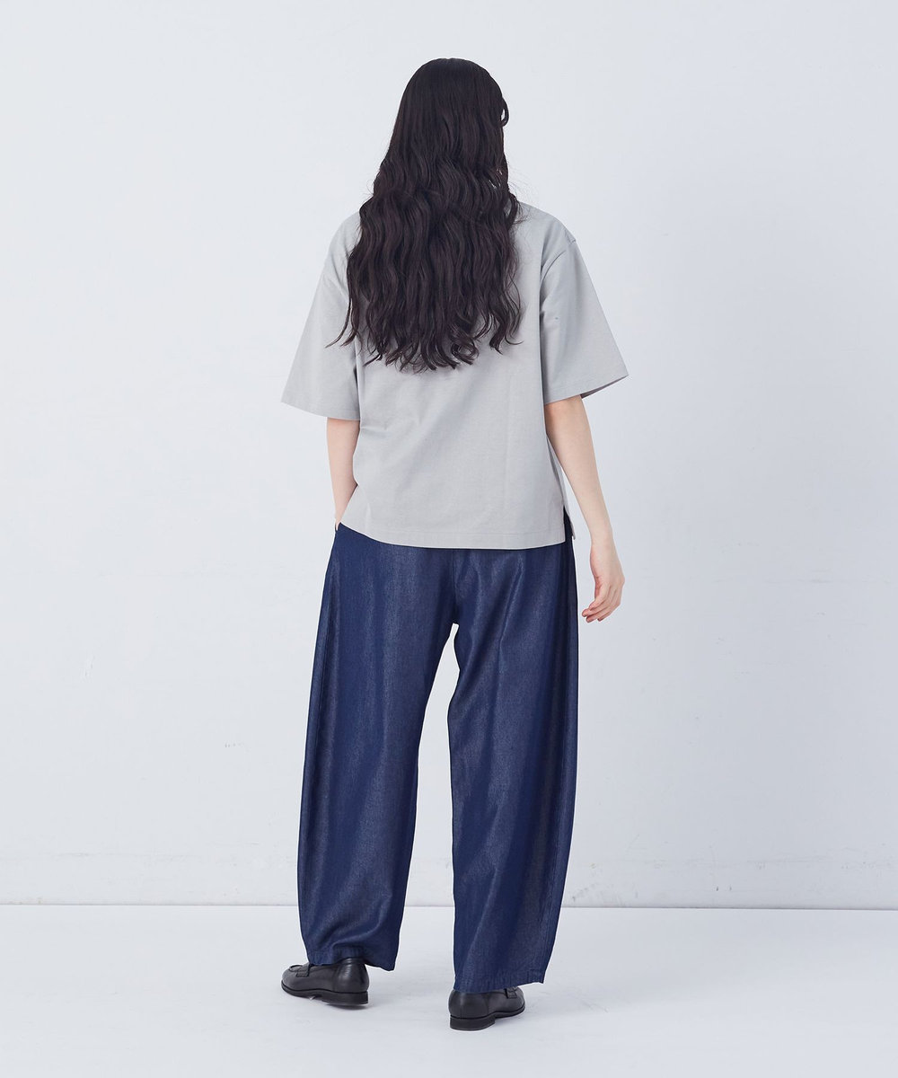 congés payés ADIEU TRISTESSE ドロップショルダーベーシックＴシャツ グリーン系その他