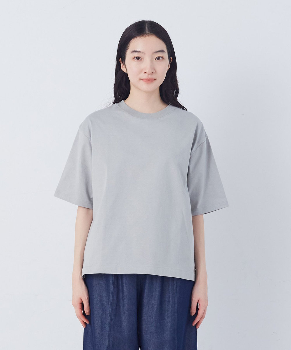 congés payés ADIEU TRISTESSE ドロップショルダーベーシックＴシャツ グリーン系その他