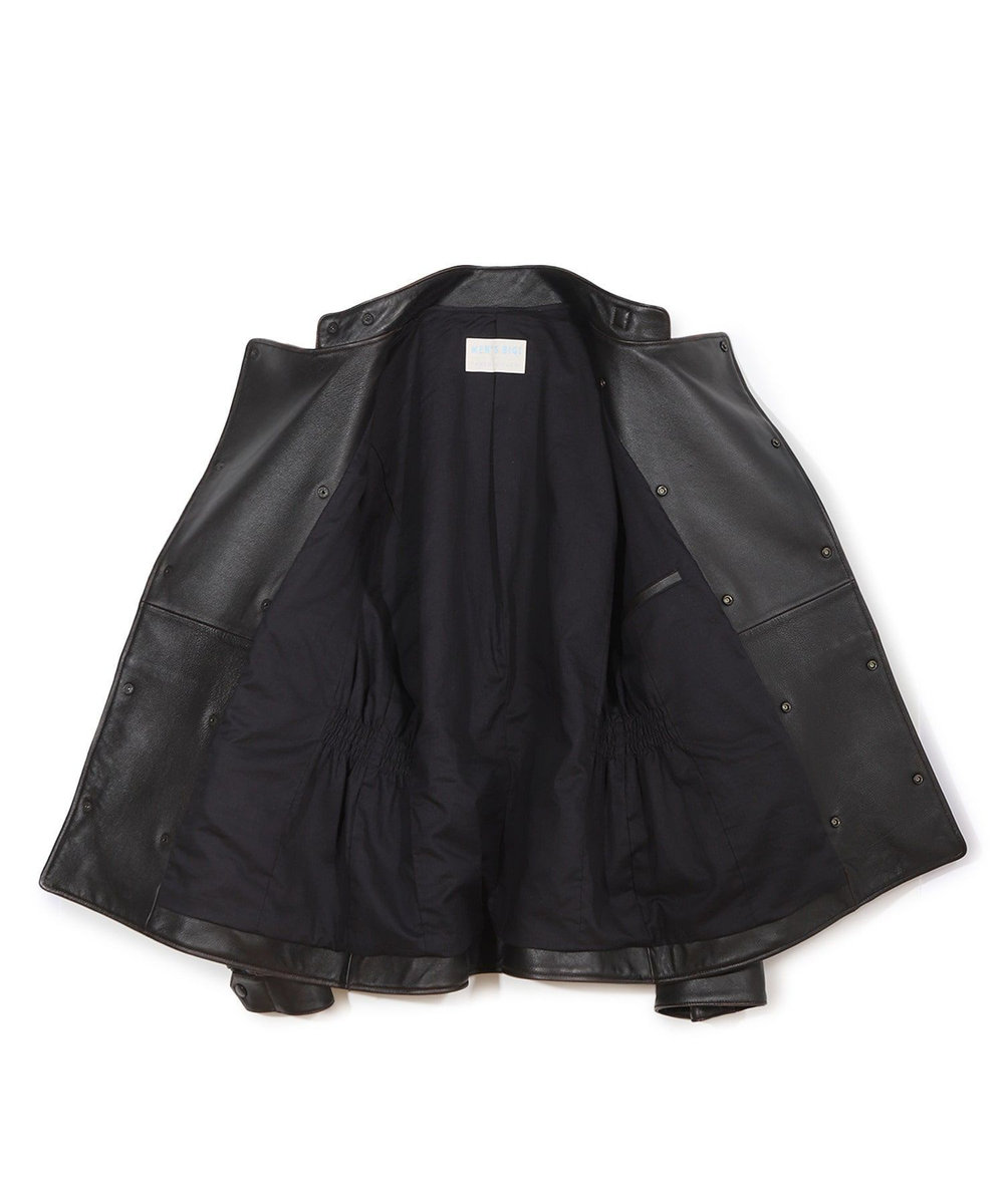 MEN'S BIGI 【50th Anniv . 菊池武夫】AGED SHEEPSKIN LEATHER JACKET ブラウン