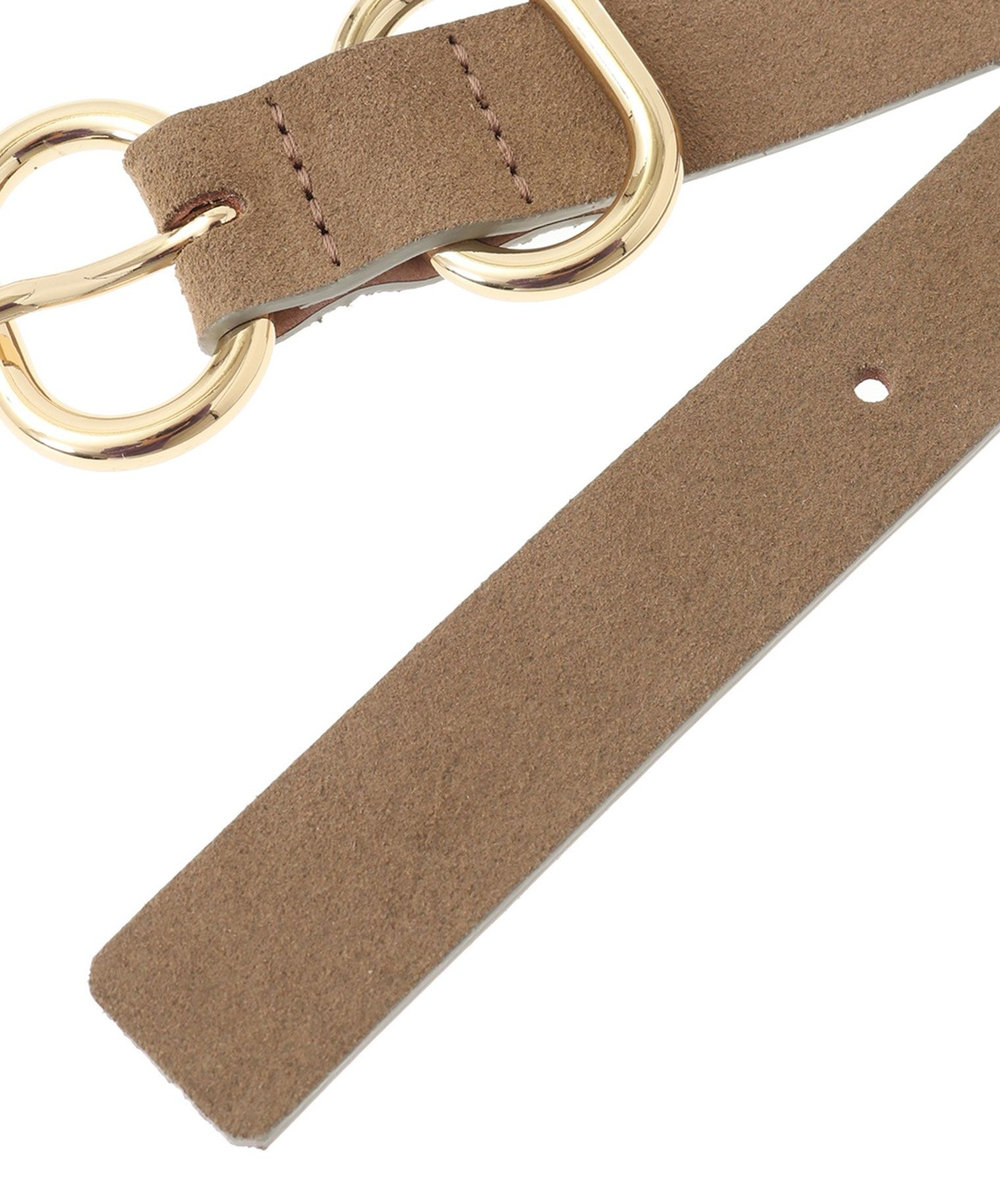 1er Arrondissement ＜LEFIJE (レフィエ)＞ダブルリングバックルベルト ベージュ