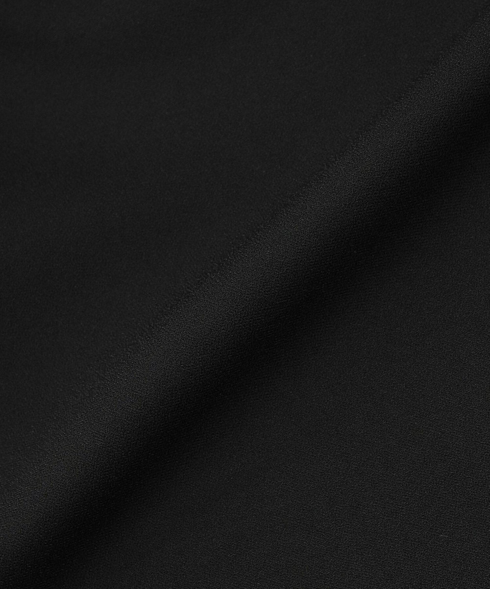 wb Lサイズ（大きいサイズ） 【大きいサイズ】wb ダブルジョーゼットジャケット［セットアップ可能］ ブラック