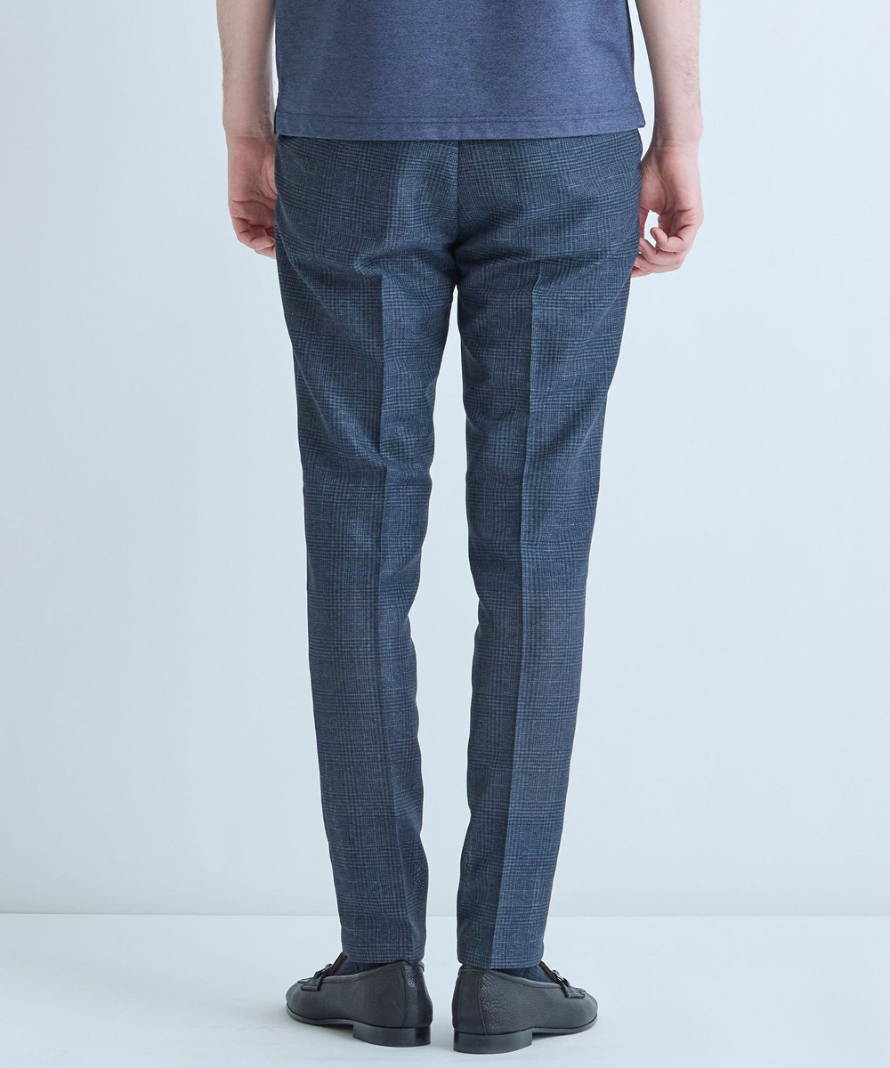 MEN'S BIGI 【ACTIVE TAILOR】カラミメッシュストレッチパンツ＜軽量/通気性/ストレッチ＞ ネイビー