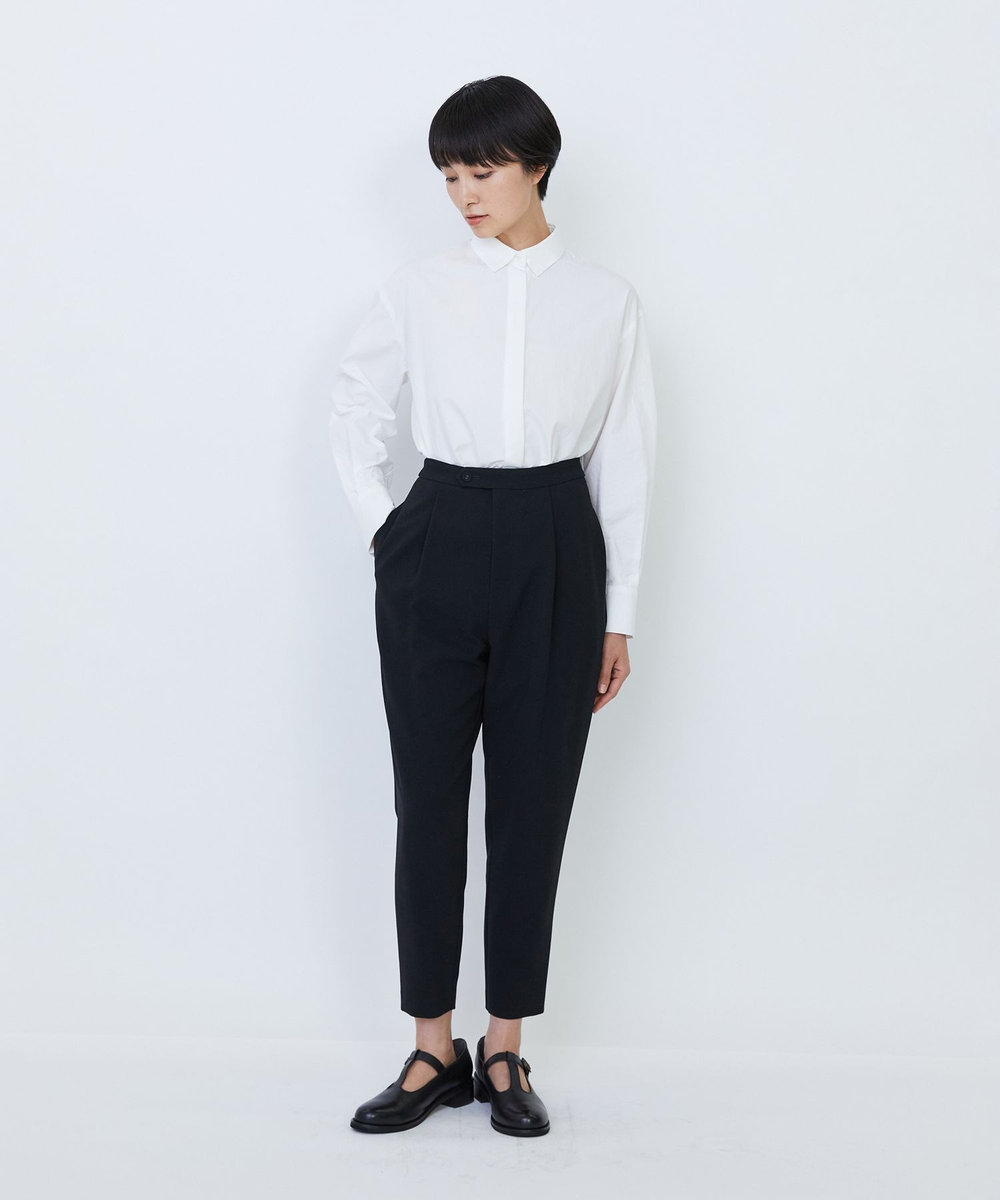 LOISIR エコダブルクロスジョッパーズパンツ ブラック