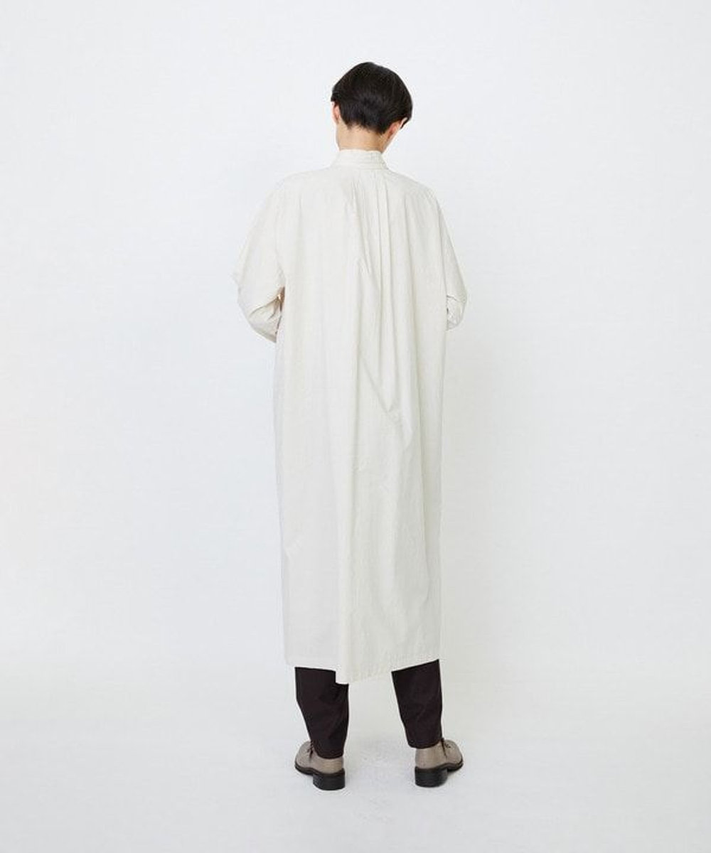 LOISIR コットンポプリンシャツワンピース ベージュ