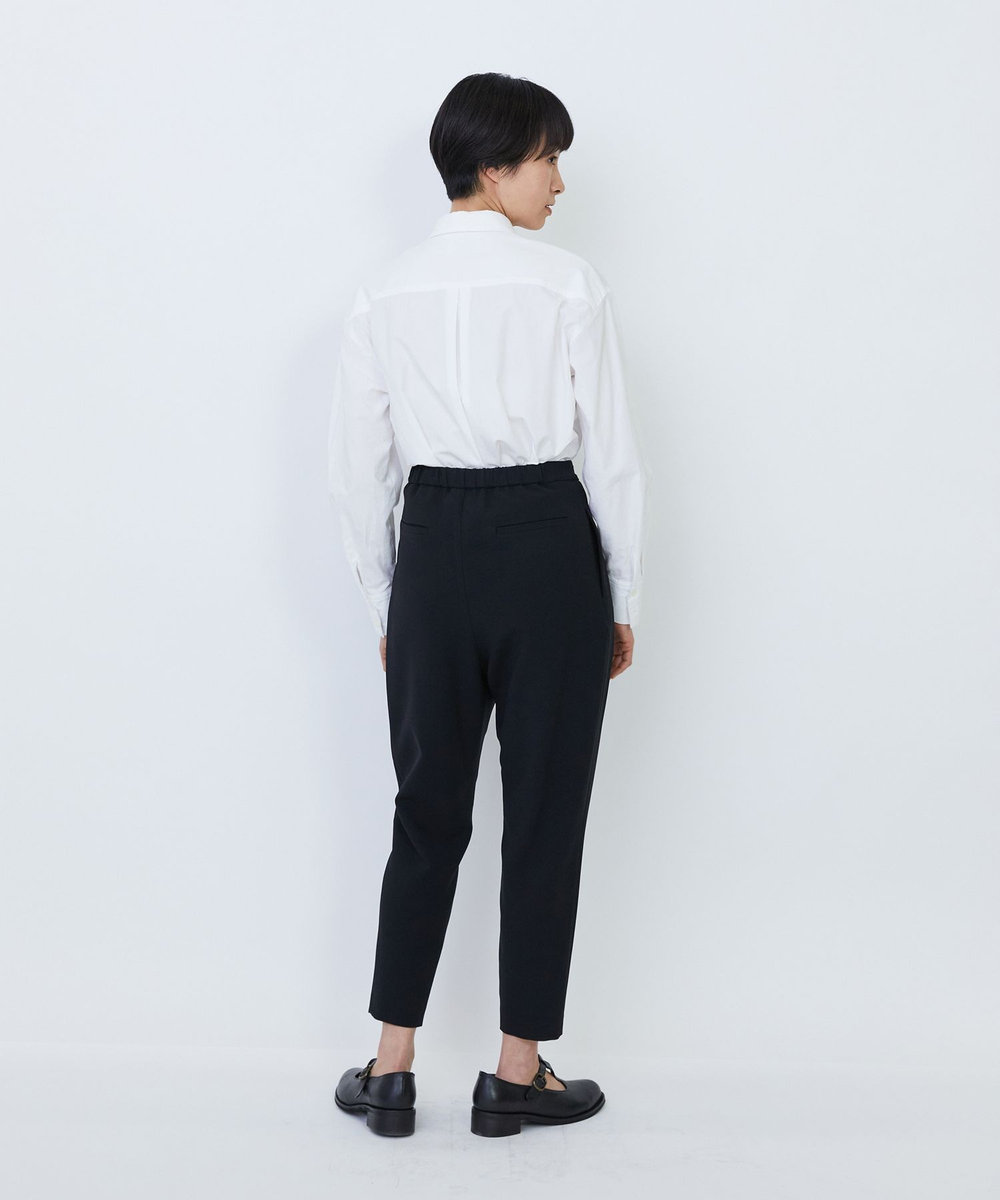 LOISIR エコダブルクロスジョッパーズパンツ ブラック