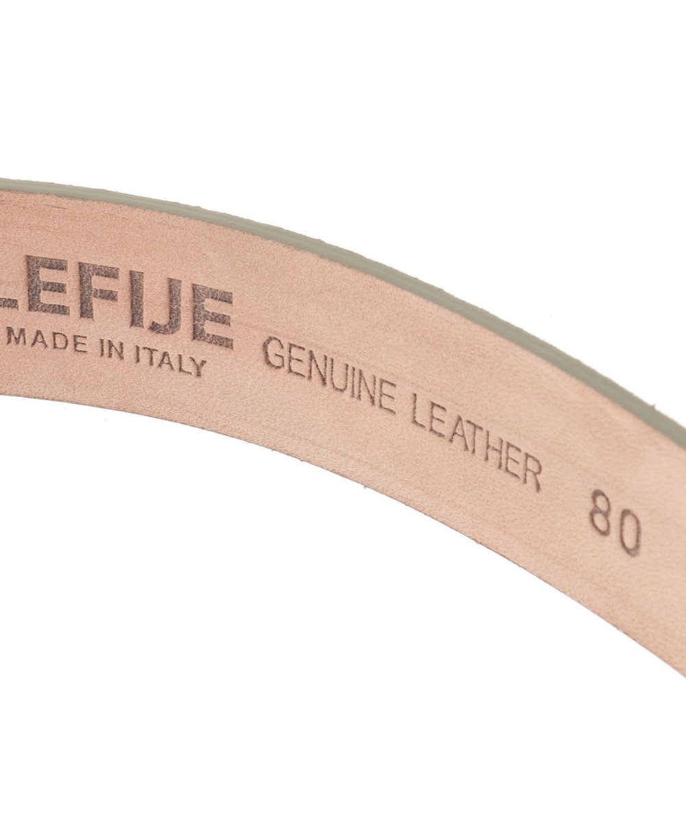 1er Arrondissement ＜LEFIJE (レフィエ)＞ダブルリングバックルベルト ベージュ